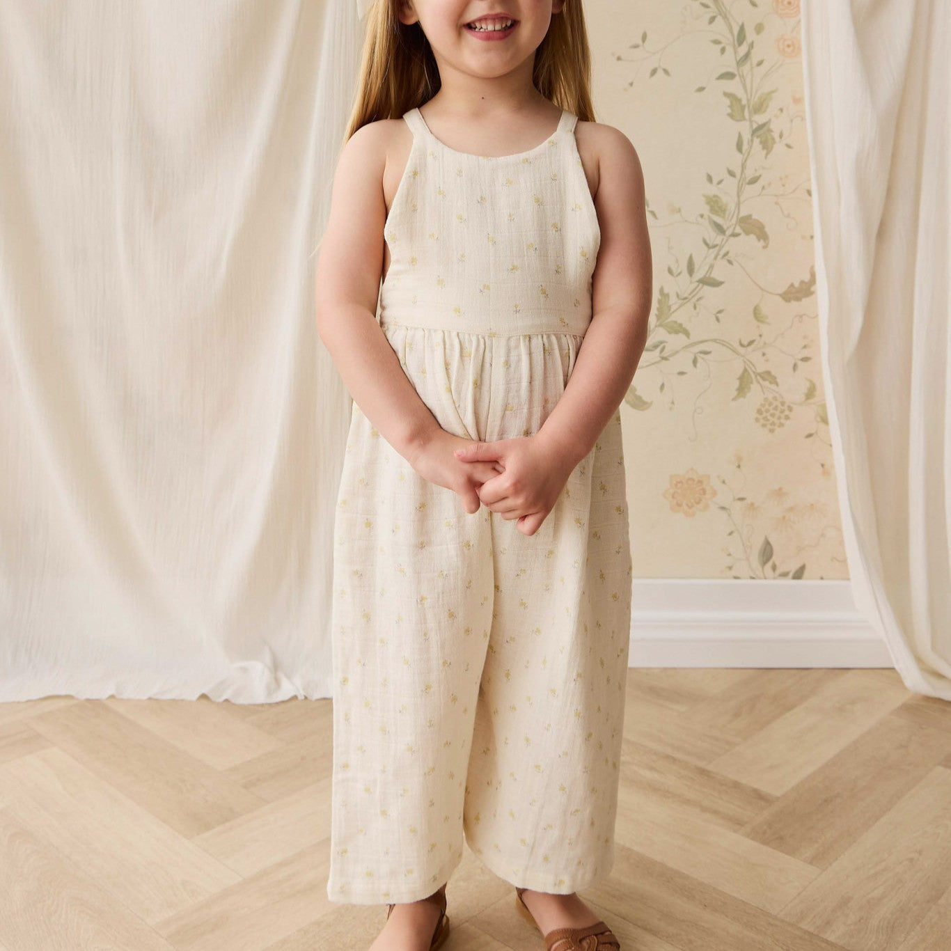 Muslin Lana Jumpsuit (Vintage Ditsy)