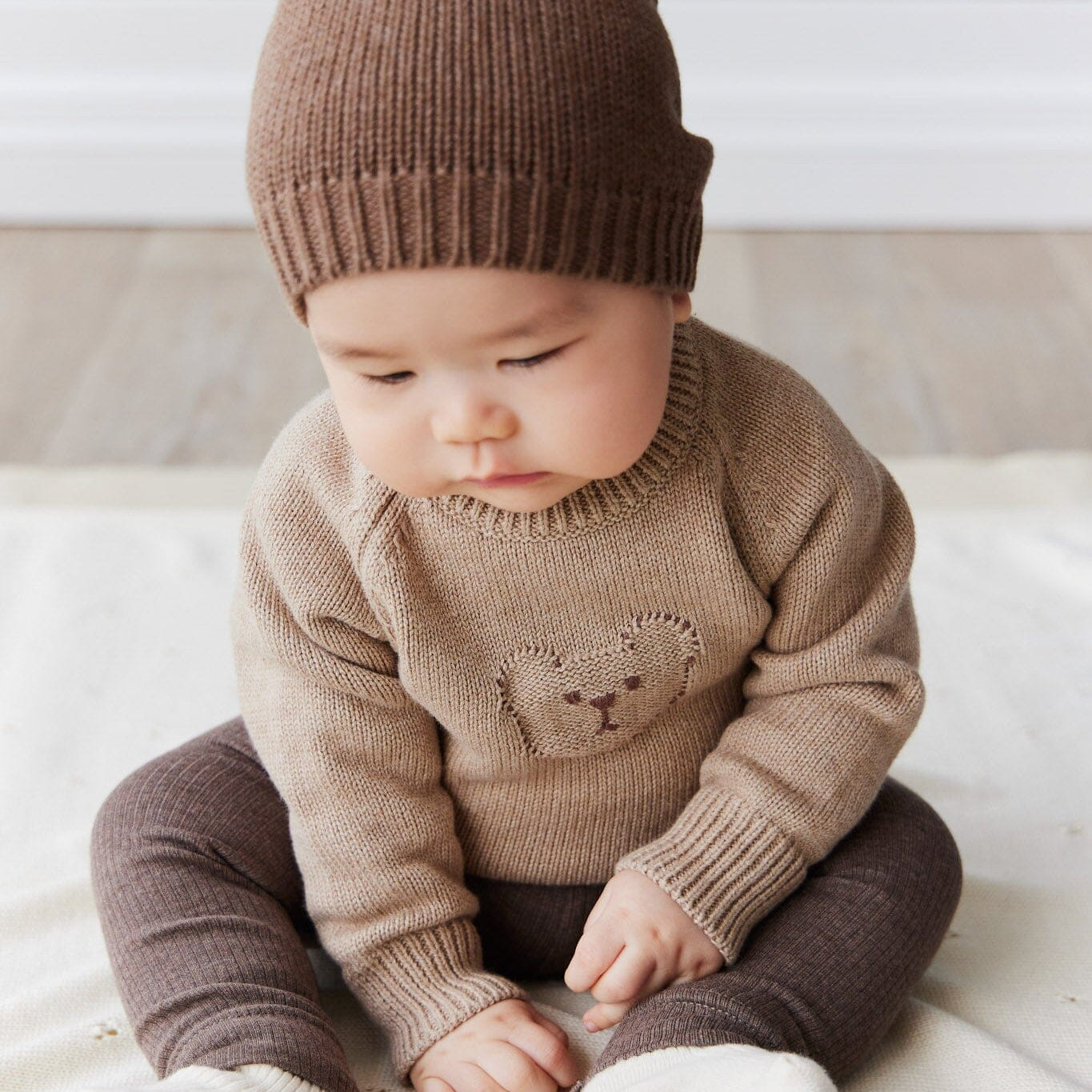 Ethan Hat - Sepia Marle