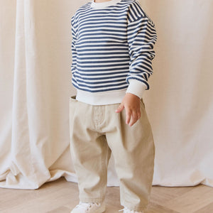 Peyton Sweatshirt (Charter/Cloud Stripe)