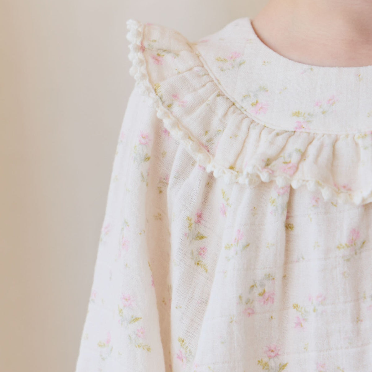 Muslin Cleo Top (Emelia Pink)