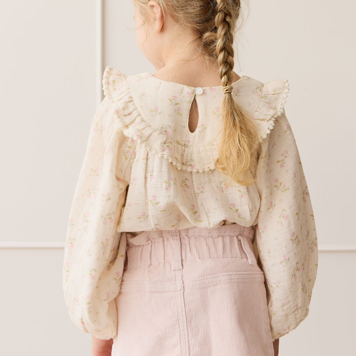 Muslin Cleo Top (Emelia Pink)