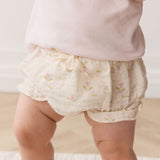 Muslin Frill Bloomer (Emelia Pink)
