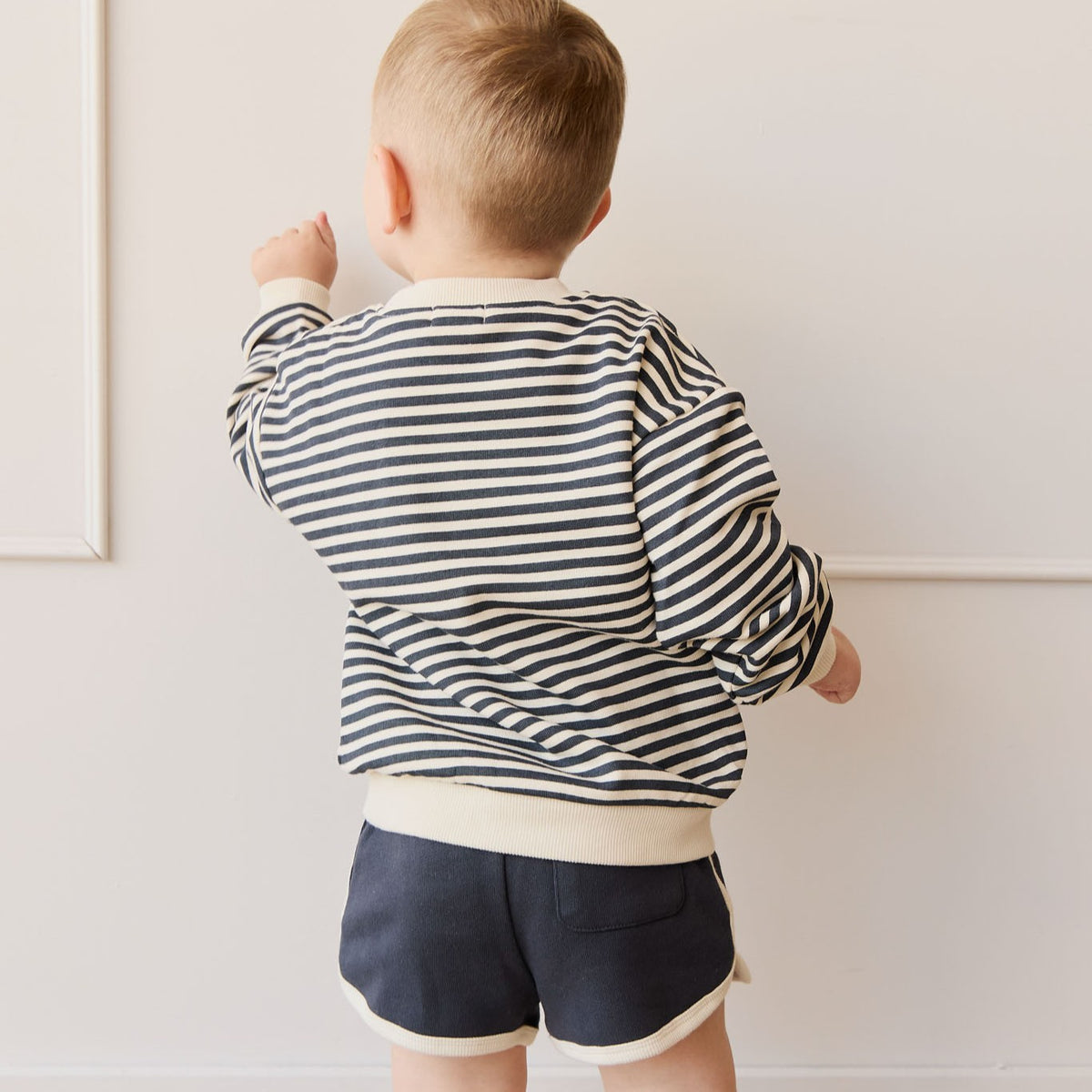 Peyton Sweatshirt (Charter/Cloud Stripe)