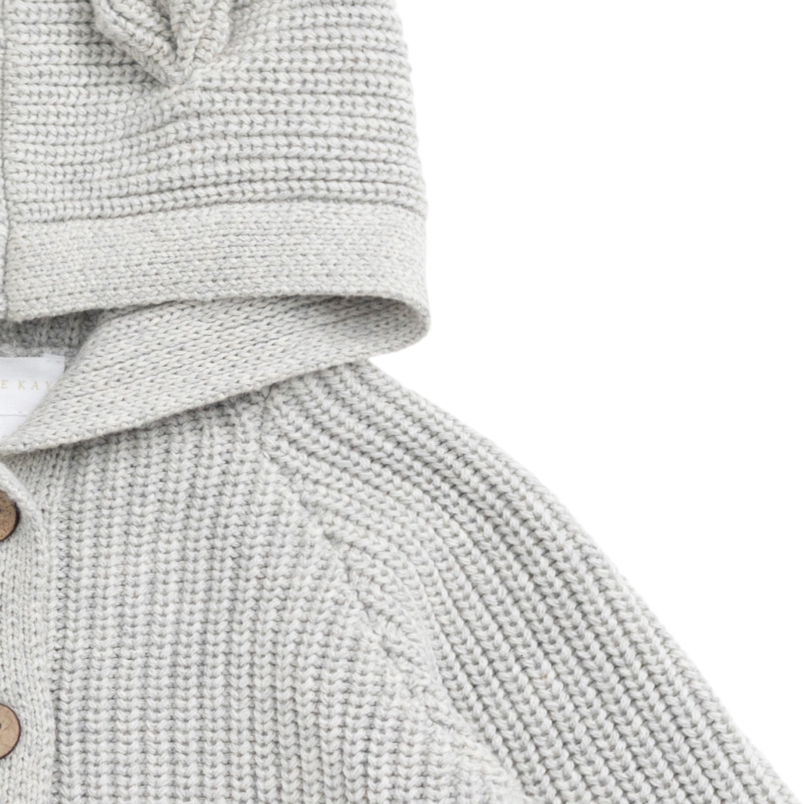 OG Bear Knit (Light Grey Marle)