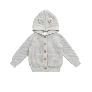 OG Bear Knit (Light Grey Marle)