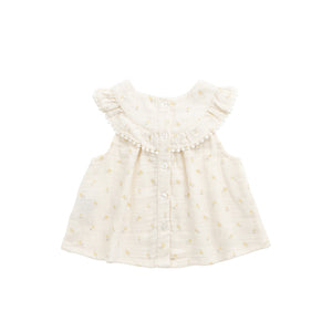 Muslin Annalise Top (Vintage Ditsy)