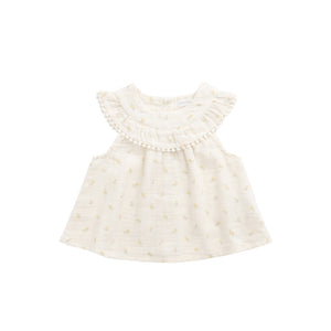 Muslin Annalise Top (Vintage Ditsy)