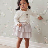 Heidi Skirt - Gingham Lilac