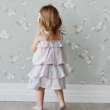 Angelina Top - Gingham Lilac