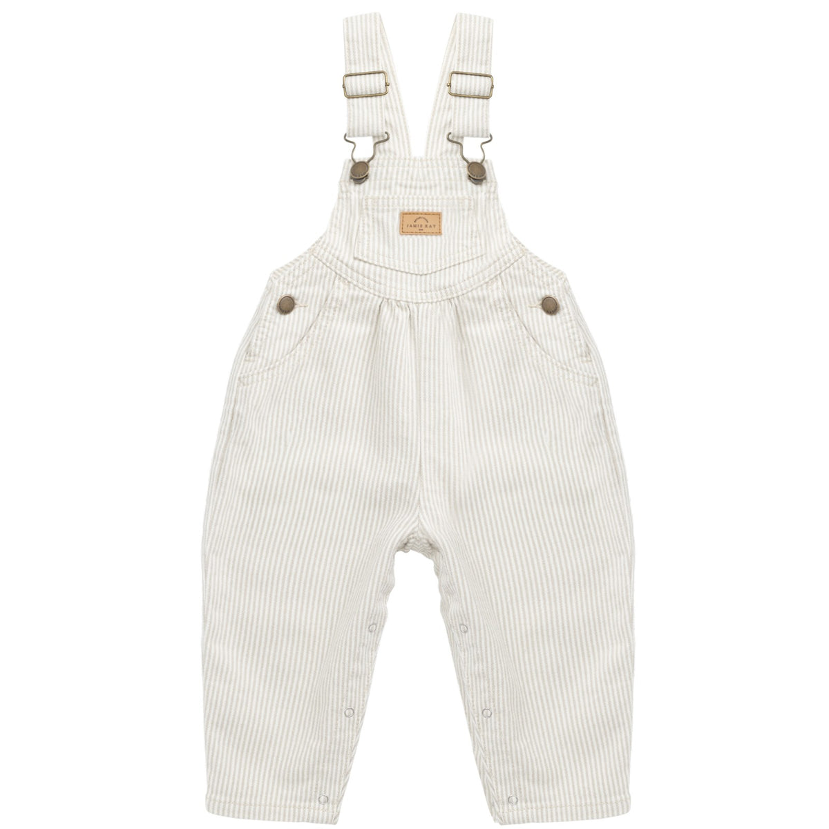 Cecil Overall (Sandy Brown/Cloud Stripe)