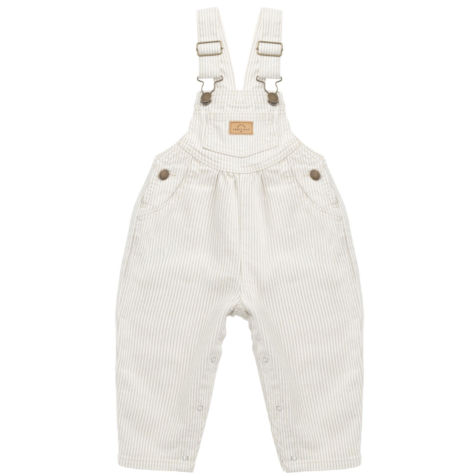Cecil Overall (Sandy Brown/Cloud Stripe)