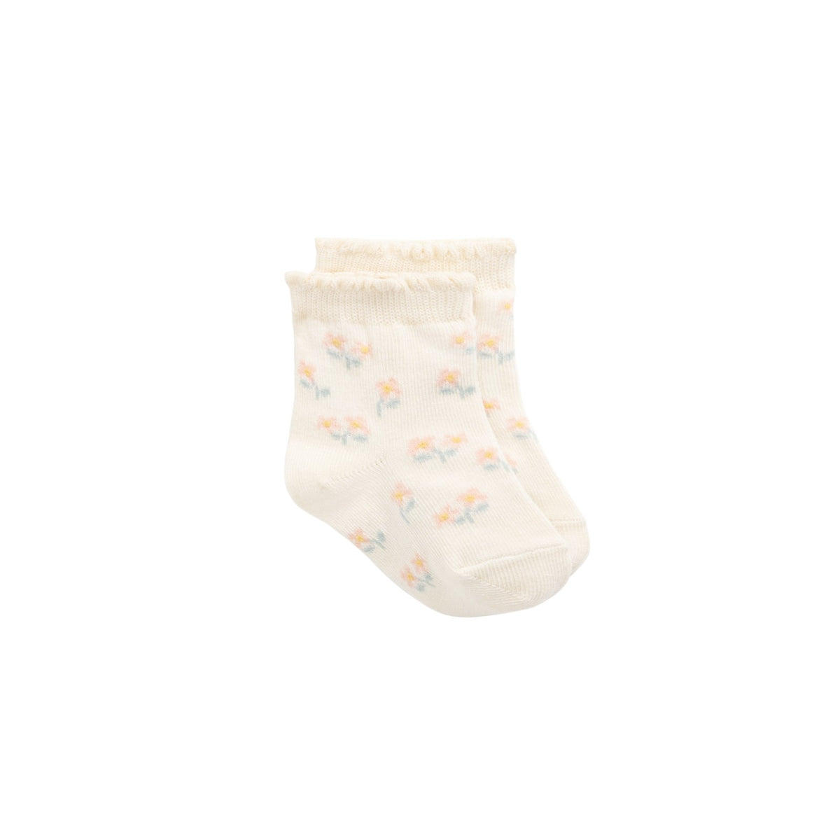 Meadow Jacquard Sock (Larissa Milk)
