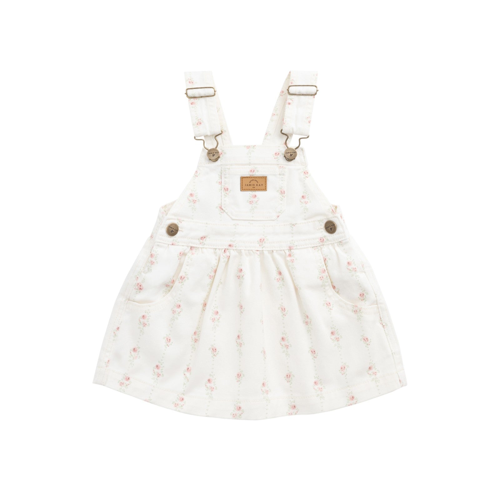 Norah Overall Dress (Rose Trail)