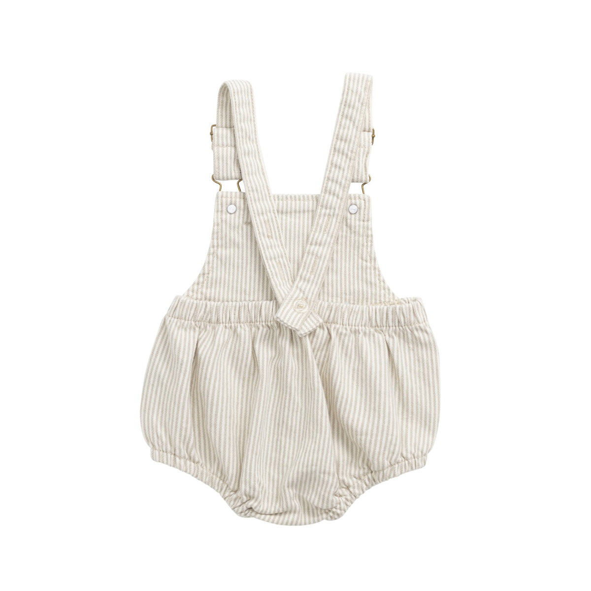 Pax Playsuit (Sandy Brown/Cloud Stripe)