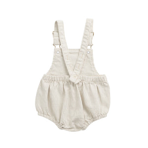 Pax Playsuit (Sandy Brown/Cloud Stripe)