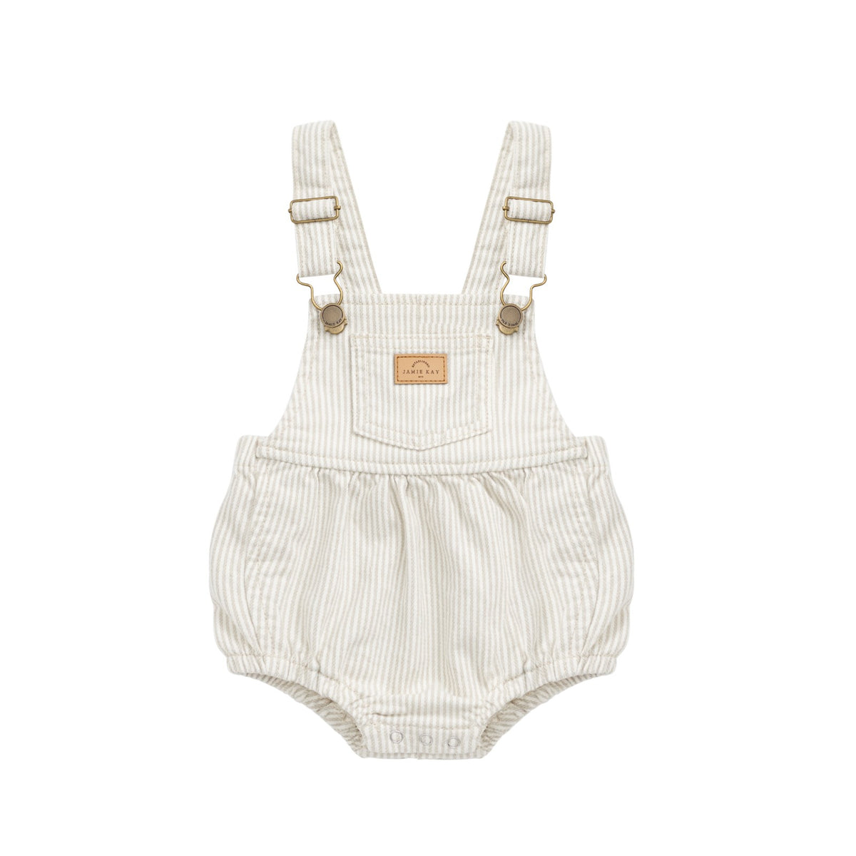 Pax Playsuit (Sandy Brown/Cloud Stripe)
