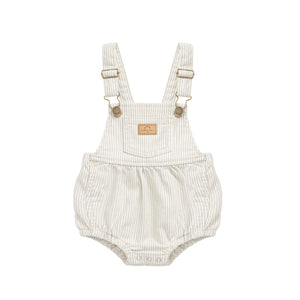 Pax Playsuit (Sandy Brown/Cloud Stripe)