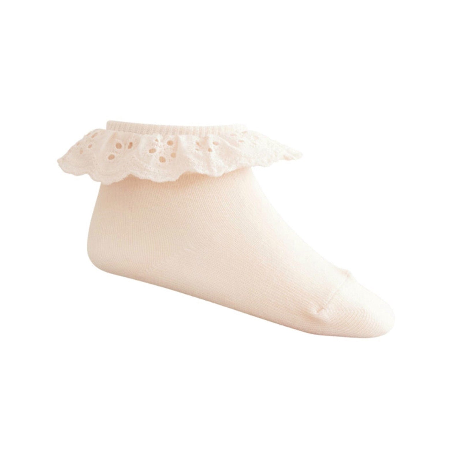 Frill Ankle Sock (Ballet Pink)