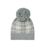 JASPER BEANIE (STORM GREY CHECK)