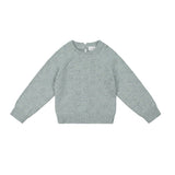 Dotty Knit Jumper - Mist Fleck