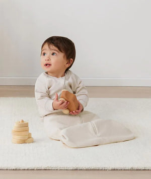 Jersey Sleeping Bag Sleeved 1.0 tog (Oatmeal Marle)