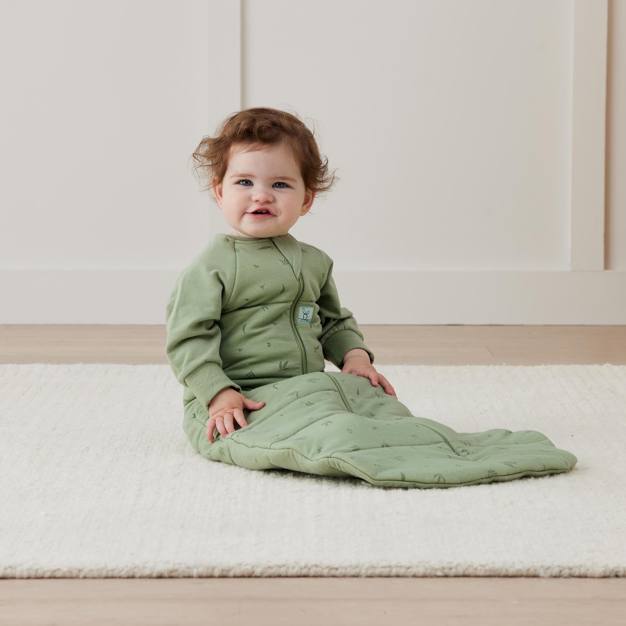 Jersey Sleeping Bag Sleeved 3.5 tog (Willow)