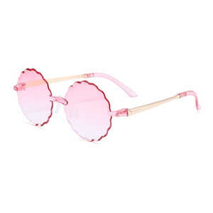 Scallop Sunglasses (Pink)