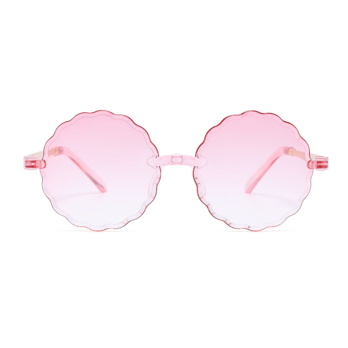 Scallop Sunglasses (Pink)