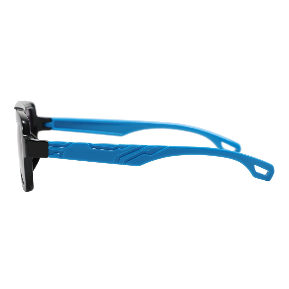 Miami Dude Sunglasses (Black/Blue)