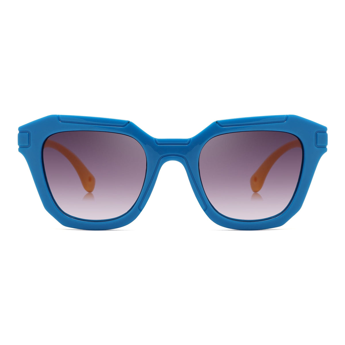 Techno Sunglasses (Blue/Yellow)