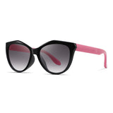 Classy Lady Sunglasses (Black/Pink)