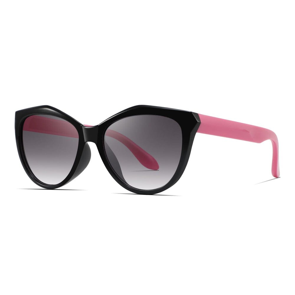 Classy Lady Sunglasses (Black/Pink)