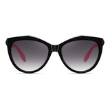 Classy Lady Sunglasses (Black/Pink)