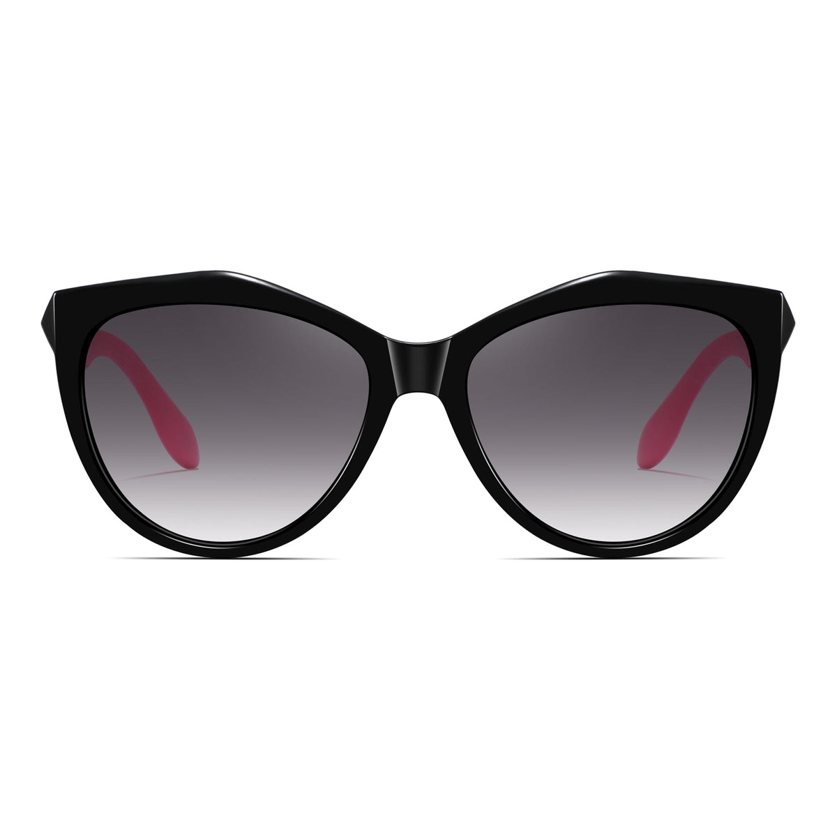 Classy Lady Sunglasses (Black/Pink)