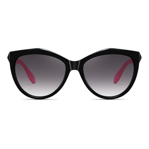 Classy Lady Sunglasses (Black/Pink)