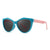 Classy Lady Sunglasses (Blue/Pink)