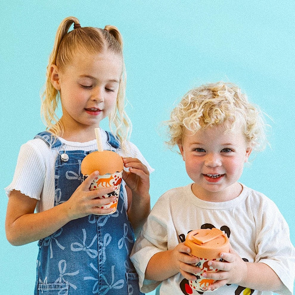 Aussie Animals Mini Smoothie Cup & Straw - 200ml