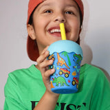Dinotrucks Mini Smoothie Cup & Straw 200ml