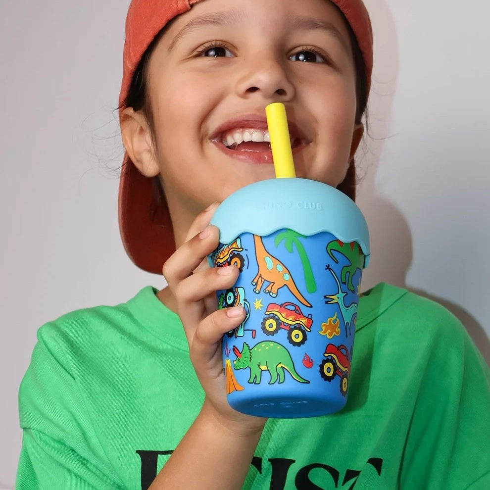 Dinotrucks Mini Smoothie Cup & Straw 200ml