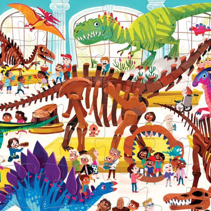 Day at the Museum Puzzle 48 pc - Dinosaur