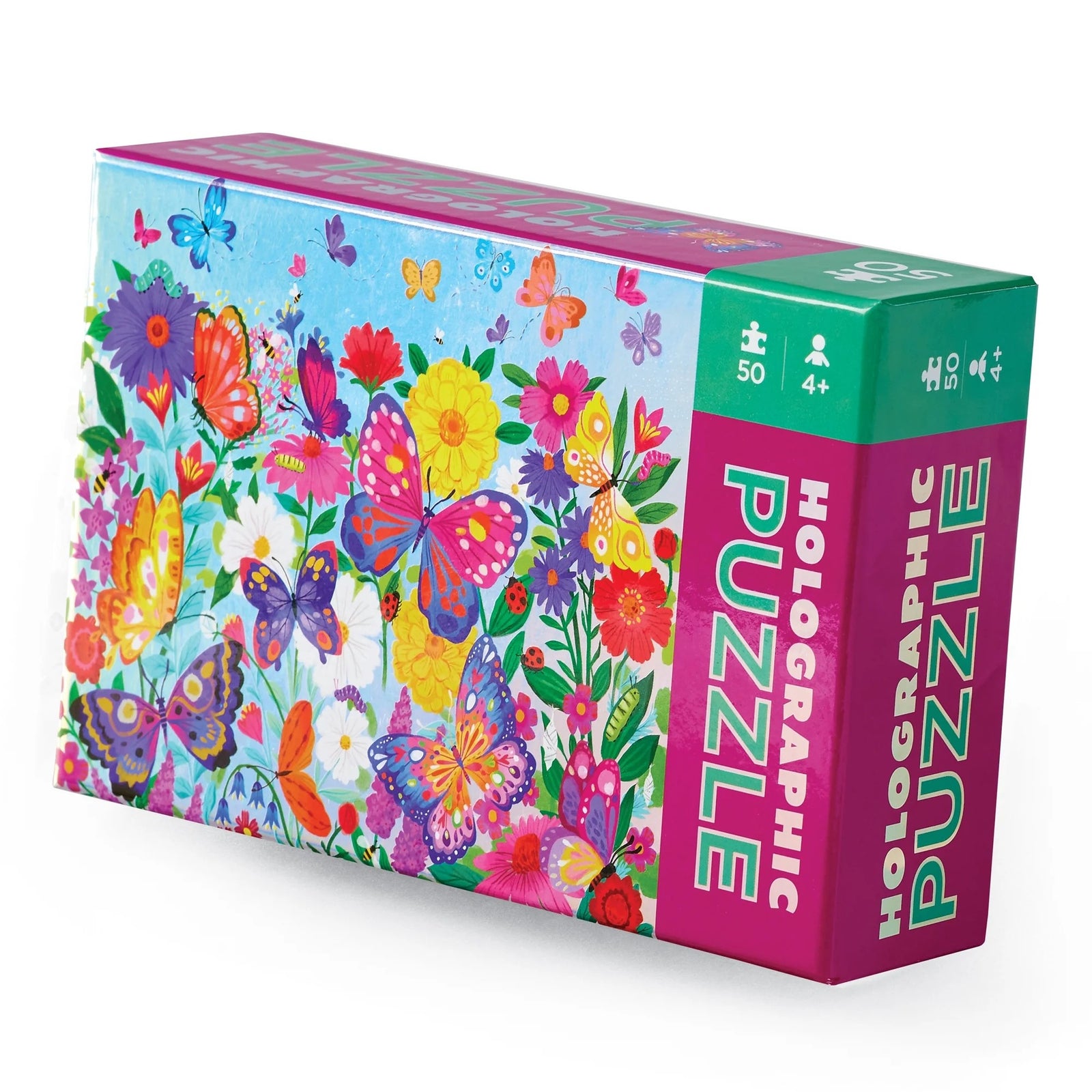 Holographic Puzzle 50 Piece - Butterflies