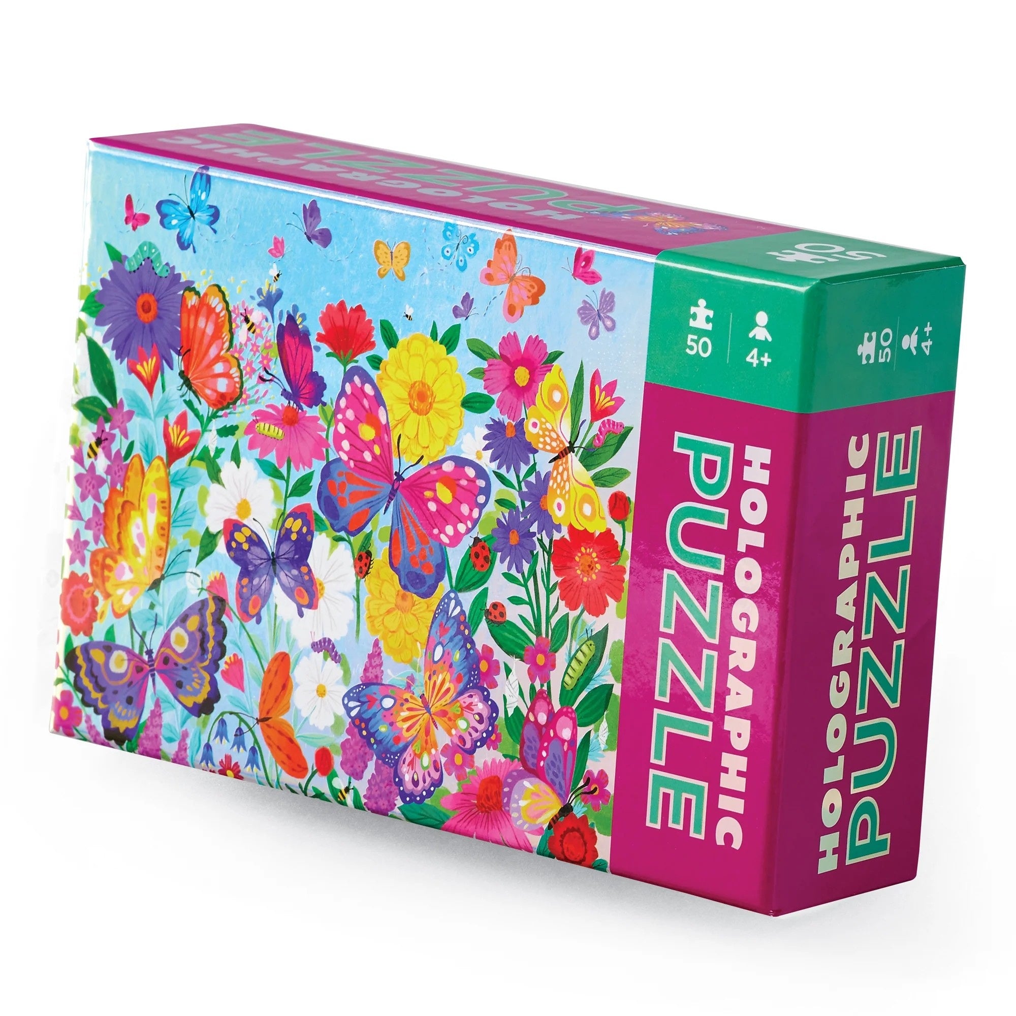 Holographic Puzzle 50 Piece - Butterflies