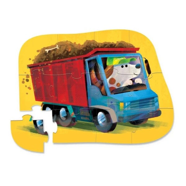 Mini Puzzle 12 Piece - Go Big Dog