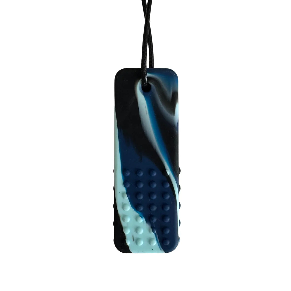 Blue Block Chew Pendant