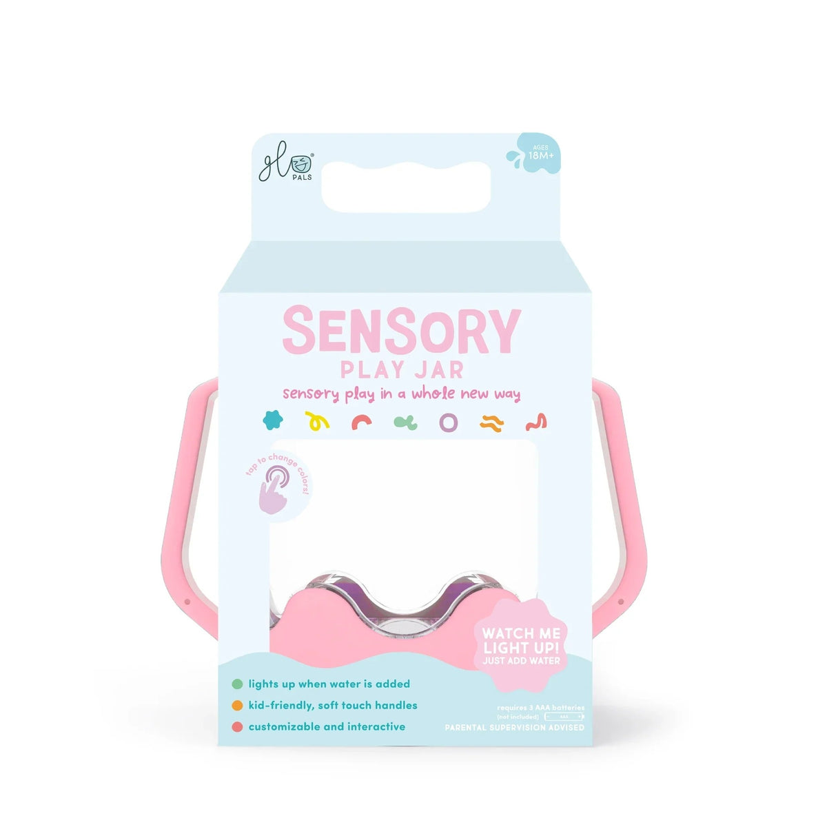 Glo Pal Sensory Jar - Pink