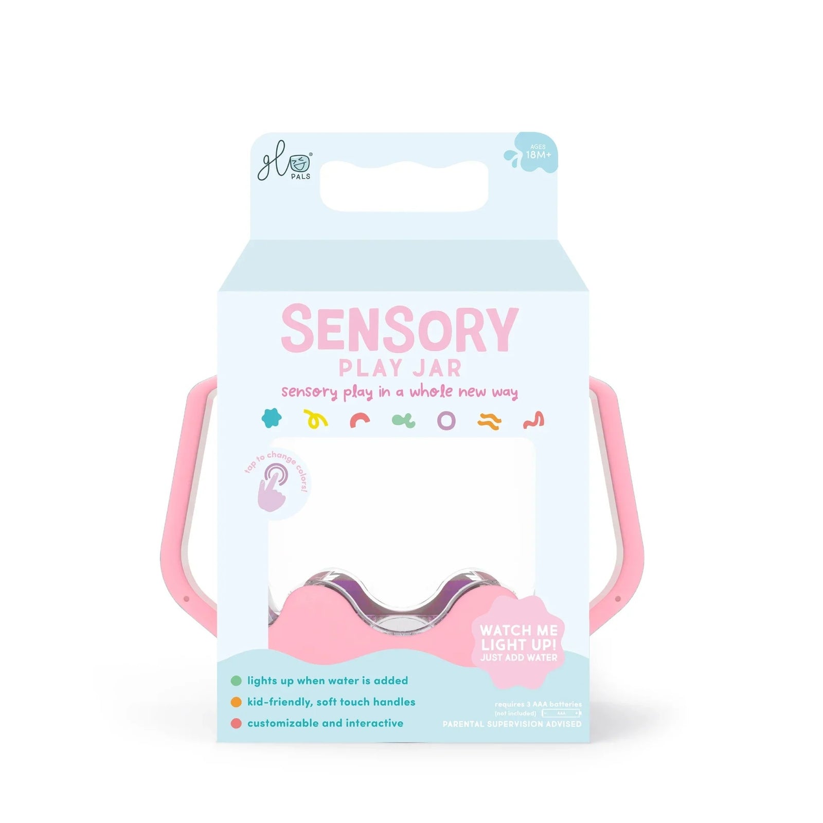 Glo Pal Sensory Jar - Pink