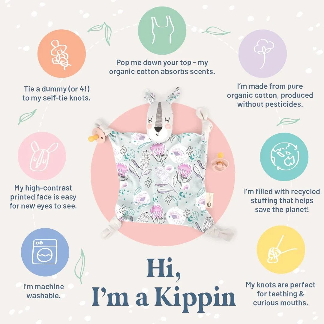 Floss Kippin Organic Cotton Baby Comforter
