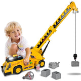 MAXX Action Motorised Lights & Sounds Mega Crane Truck