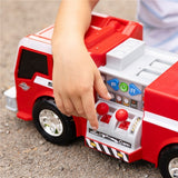 MAXX Action 16'' Motorised Lights & SoundS Maxx Power Dig Rig Fire Truck