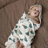 Cotton Hooded Towel (Pear)